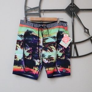 NWT Colorful Roxy Swim Shorts 💦